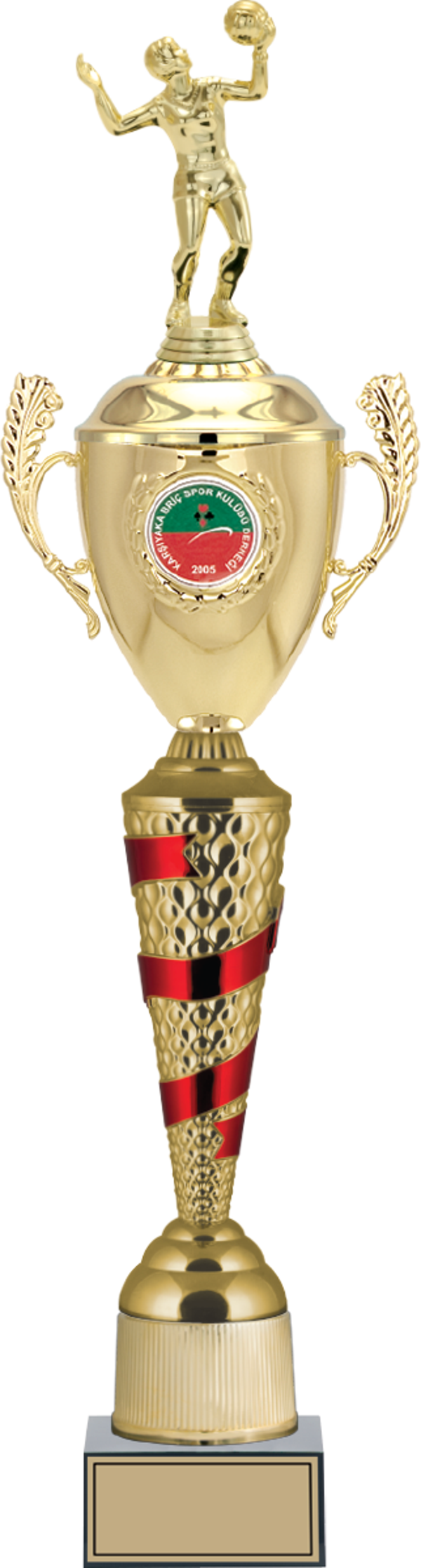 ODAK KUPA - Figürlü Kupalar - Voleybol Kadın Figürlü Kupalar FG-084 A - 66 cm - Image 1