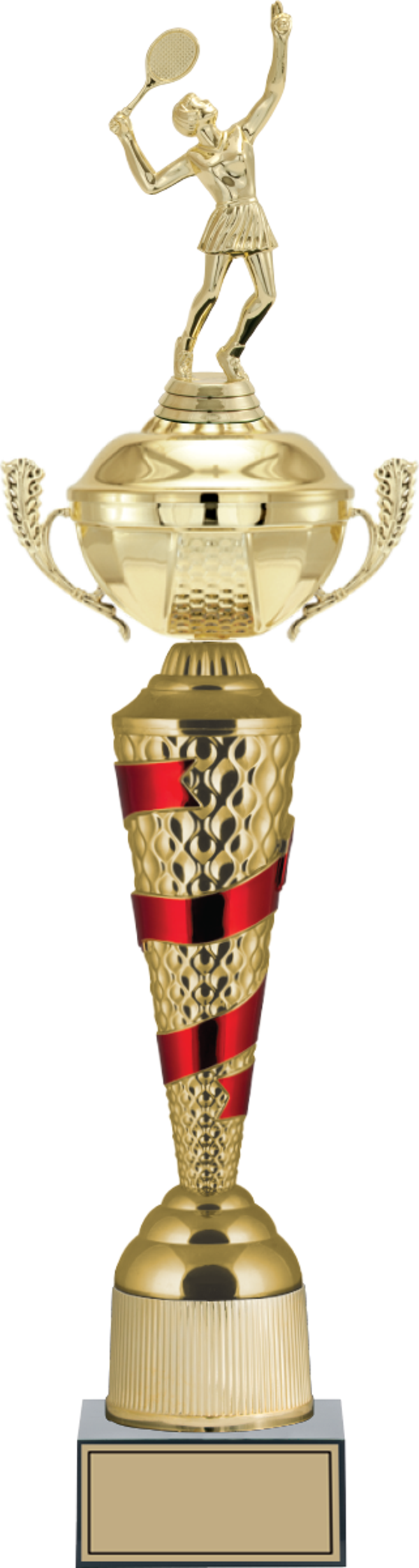 ODAK KUPA - Figürlü Kupalar - Tenis Kadın Figürlü Kupalar FG-078 A - 59 cm - Image 1