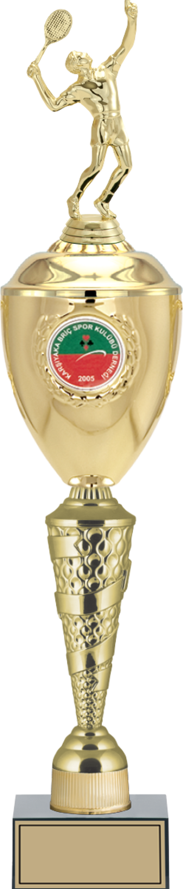 ODAK KUPA - Figürlü Kupalar - Tenis Erkek Figürlü Kupalar FG-083 C - 60 cm - Image 1