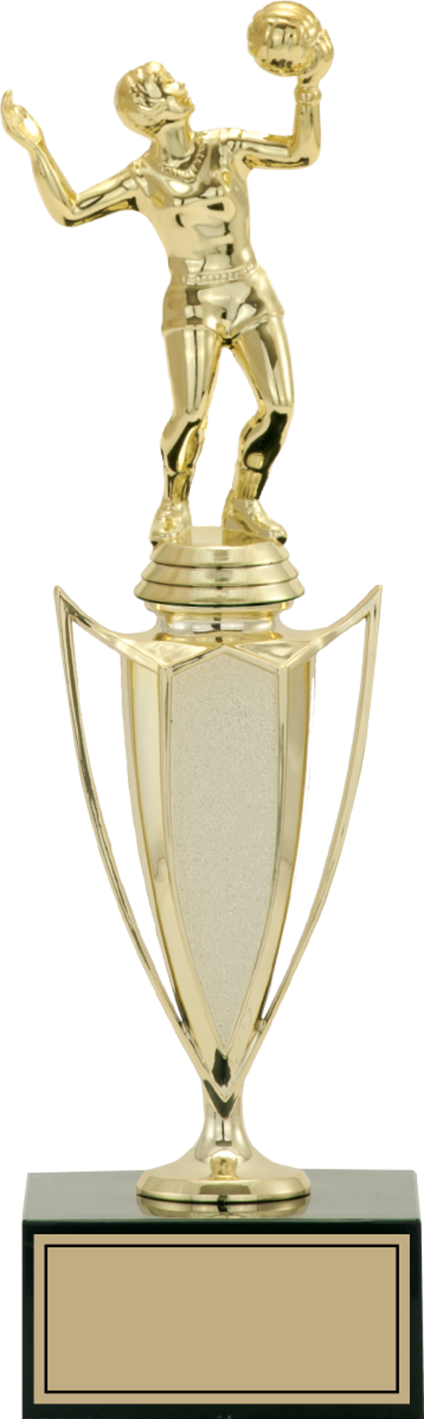 ODAK KUPA - Figürlü Kupalar - Voleybol Kadın Figürlü Kupalar FG-039 B - 34 cm - Image 1