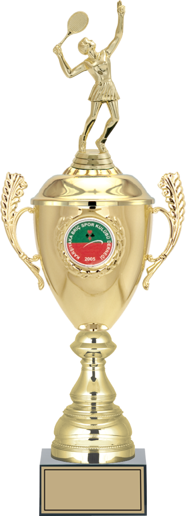 ODAK KUPA - Figürlü Kupalar - Tenis Kadın Figürlü Kupalar FG-080 B - 50 cm - Image 1