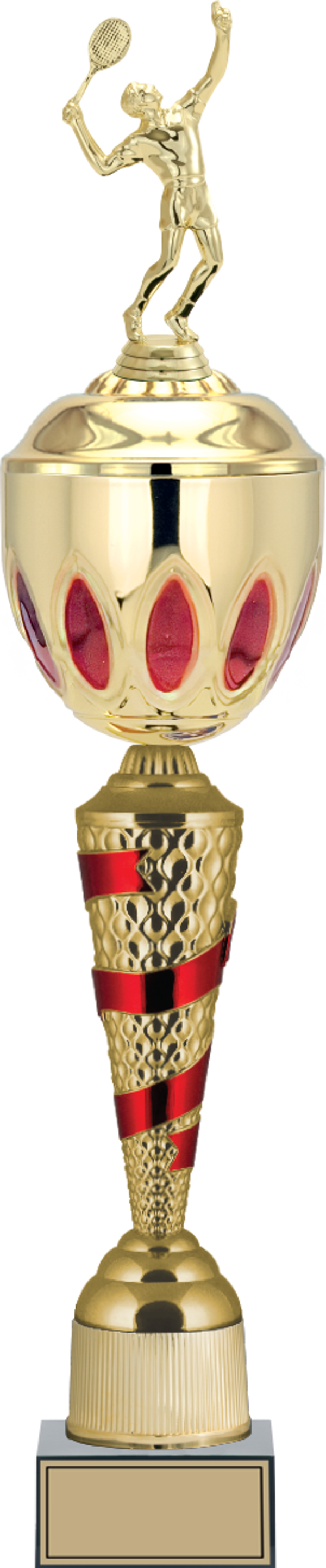 ODAK KUPA - Figürlü Kupalar - Tenis Erkek Figürlü Kupalar FG-086 A - 66 cm - Image 1