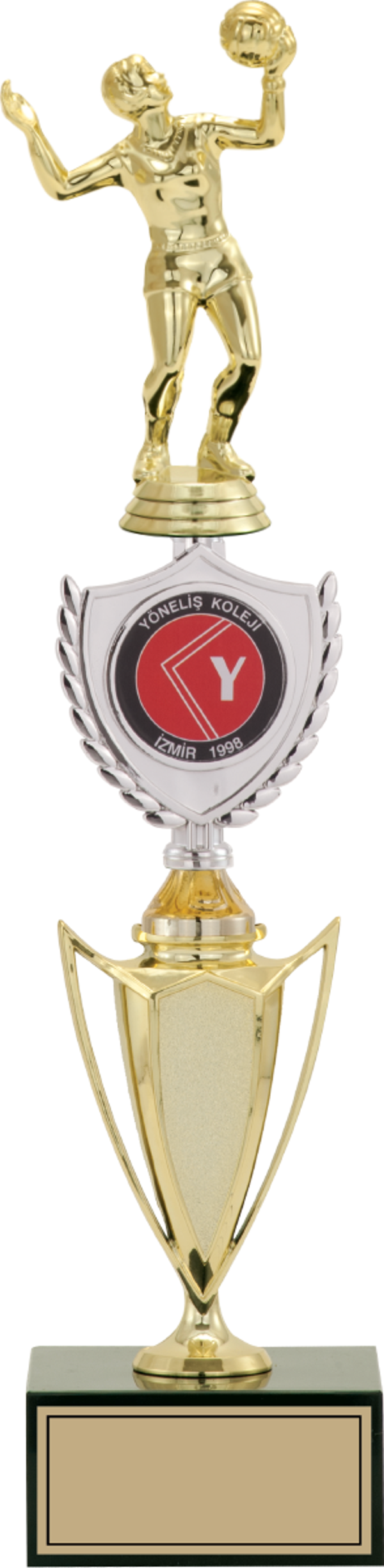 ODAK KUPA - Figürlü Kupalar - Voleybol Kadın Figürlü Kupalar FG-042 C - 43 cm - Image 1