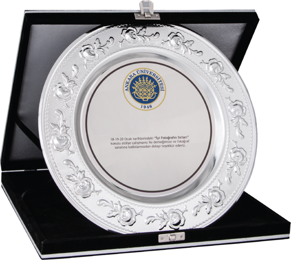 ODAK KUPA - Tabak Plaketler - UK-010 B - 25 cm - Image 1