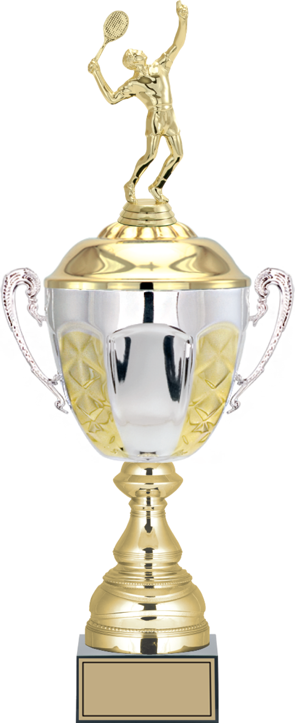 ODAK KUPA - Figürlü Kupalar - Tenis Erkek Figürlü Kupalar FG-087 A - 50 cm - Image 1