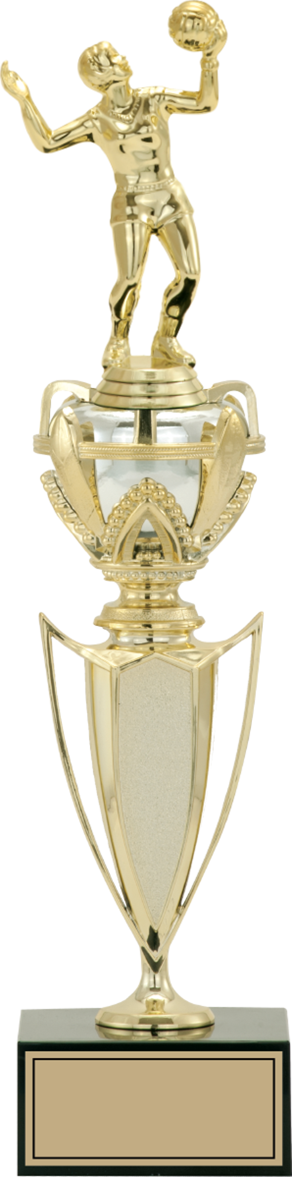 ODAK KUPA - Figürlü Kupalar - Voleybol Kadın Figürlü Kupalar FG-044 B - 42 cm - Image 1