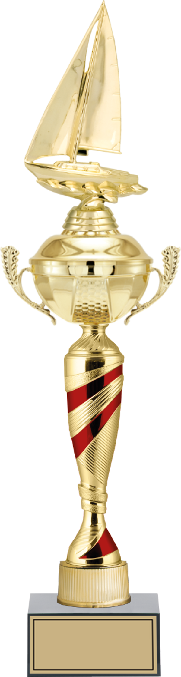 ODAK KUPA - Figürlü Kupalar - Yelken Figürlü Kupalar FG-078 C - 51 cm - Image 1