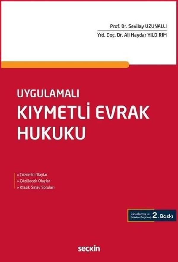 Uygulamalı Kıymetli Evrak Hukuku - Seçkin Yayıncılık - Image 1