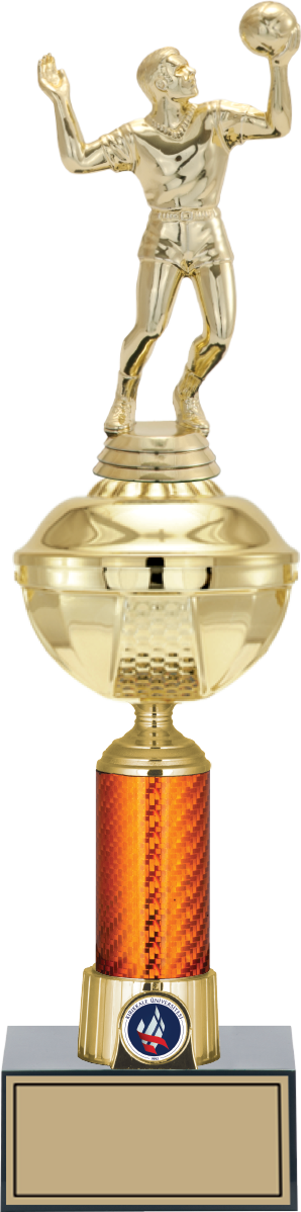 ODAK KUPA - Figürlü Kupalar - Voleybol Erkek Figürlü Kupalar FG-055 C - 41 cm - Image 1