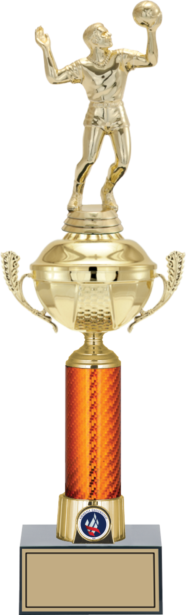 ODAK KUPA - Figürlü Kupalar - Voleybol Erkek Figürlü Kupalar FG-056 B - 44 cm - Image 1
