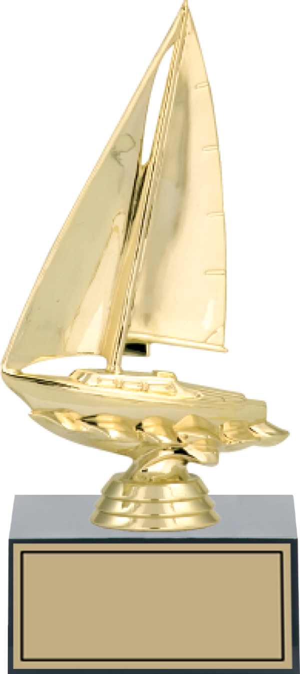 ODAK KUPA - Figürlü Kupalar - Yelken Figürlü Kupalar FG-001 C - 20 cm - Image 1