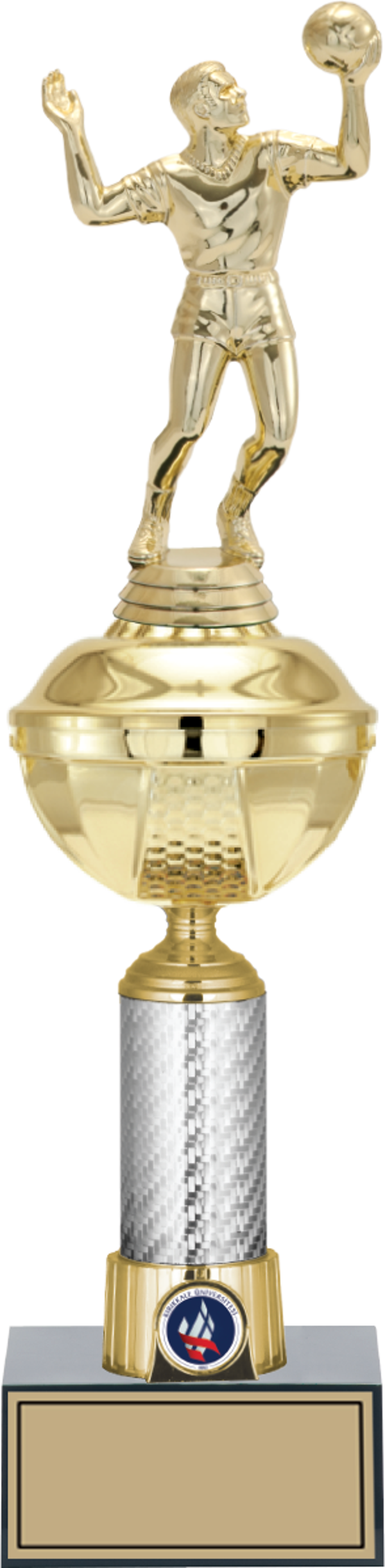 ODAK KUPA - Figürlü Kupalar - Voleybol Erkek Figürlü Kupalar FG-057 C - 41 cm - Image 1
