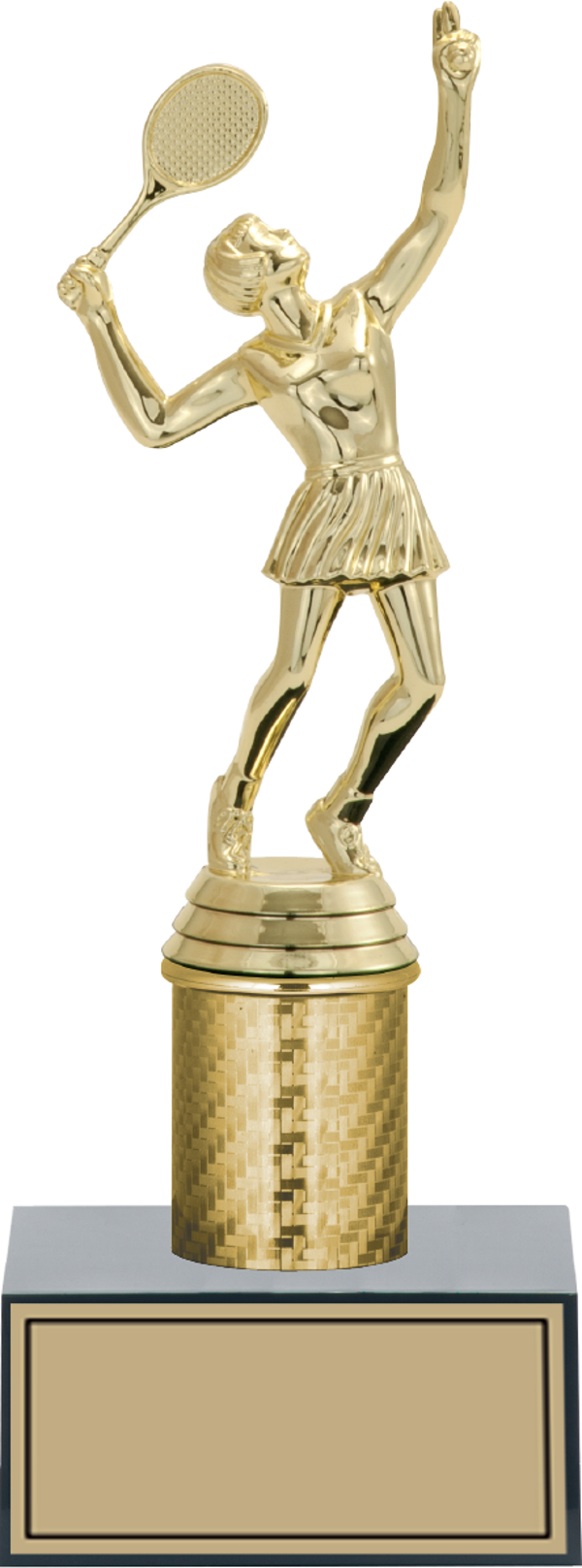 ODAK KUPA - Figürlü Kupalar - Tenis Kadın Figürlü Kupalar FG-001 A - 24 cm - Image 1