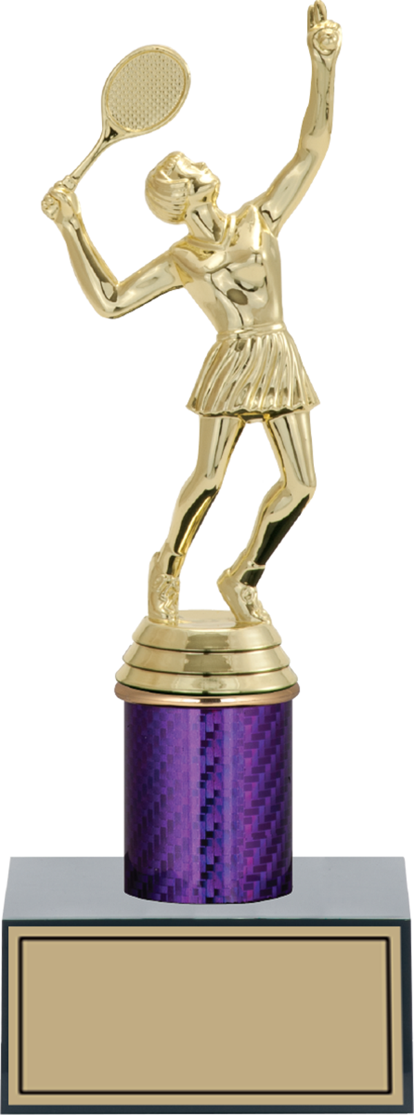 ODAK KUPA - Figürlü Kupalar - Tenis Kadın Figürlü Kupalar FG-002 B - 24 cm - Image 1