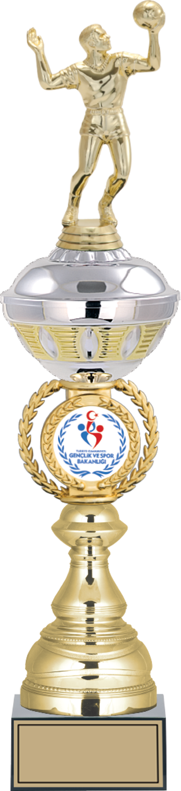 ODAK KUPA - Figürlü Kupalar - Voleybol Erkek Figürlü Kupalar FG-066 A - 50 cm - Image 1