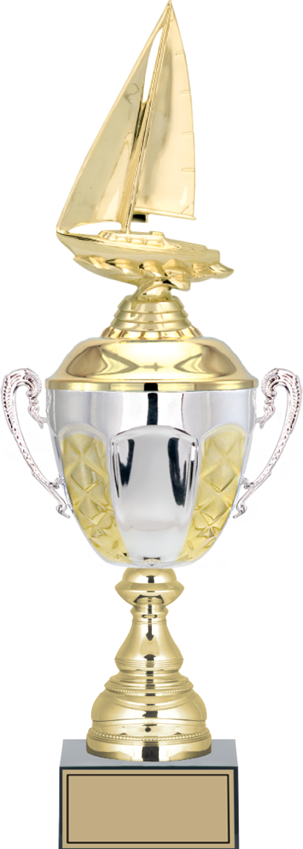 ODAK KUPA - Figürlü Kupalar - Yelken Figürlü Kupalar FG-087 C - 47 cm - Image 1