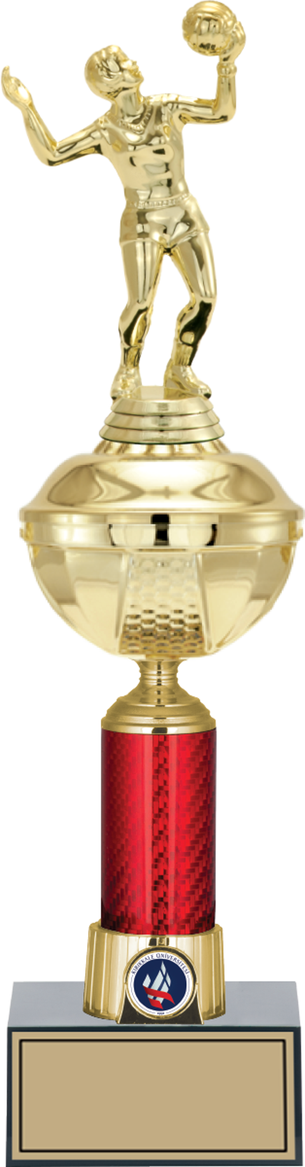 ODAK KUPA - Figürlü Kupalar - Voleybol Kadın Figürlü Kupalar FG-053 C - 41 cm - Image 1