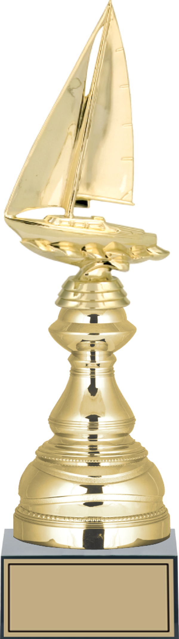ODAK KUPA - Figürlü Kupalar - Yelken Figürlü Kupalar FG-023 A - 35 cm - Image 1