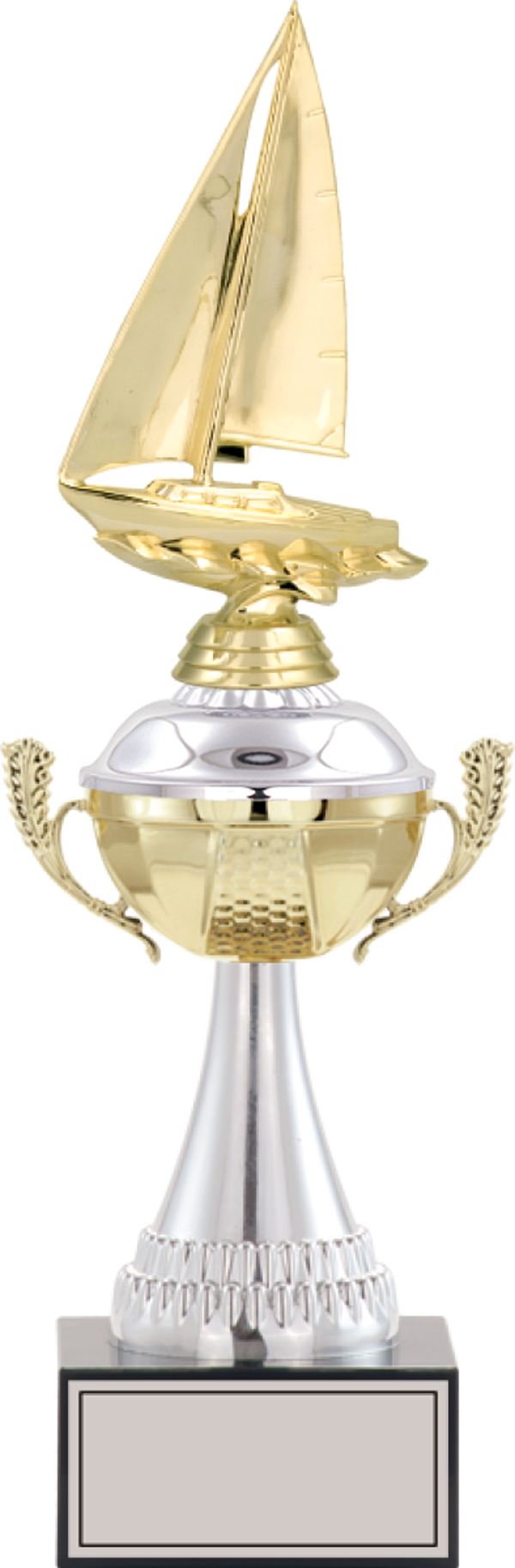 ODAK KUPA - Figürlü Kupalar - Yelken Figürlü Kupalar FG-046 A - 39 cm - Image 1