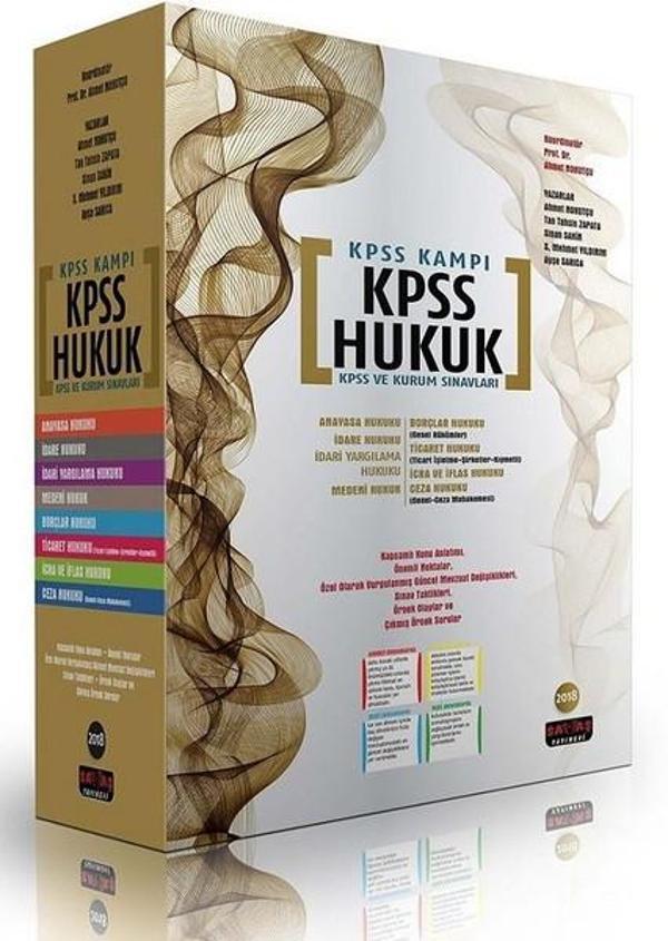KPSS Kampı Hukuk Konu Anlatımlı - Savaş Yayınevi - Image 1