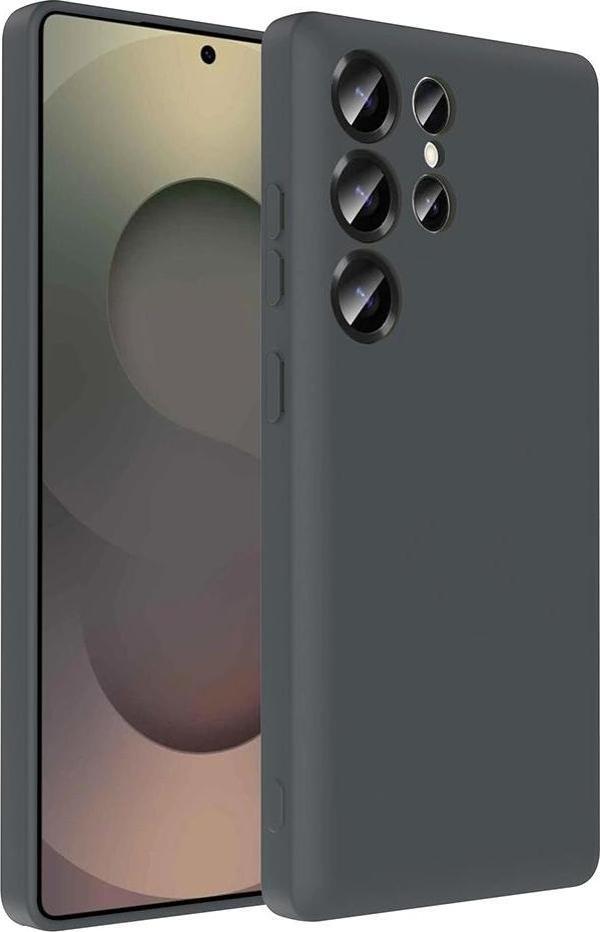 Galaxy S25 Ultra Kılıf Kamera Korumalı Kartlık Hazneli Zore Vitra Kapak - Image 1