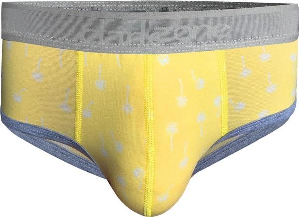 Darkzone Sarı Desenli Erkek Hipster Slip - Image 1