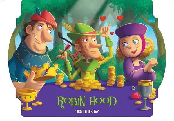 Robin Hood-3 Boyutlu Kitap - İndigo Çocuk - Image 1