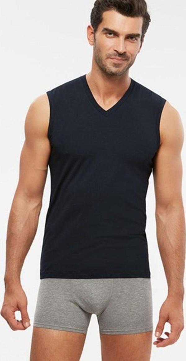 Kom Barny 2Lı V Yaka Atlet - Image 1