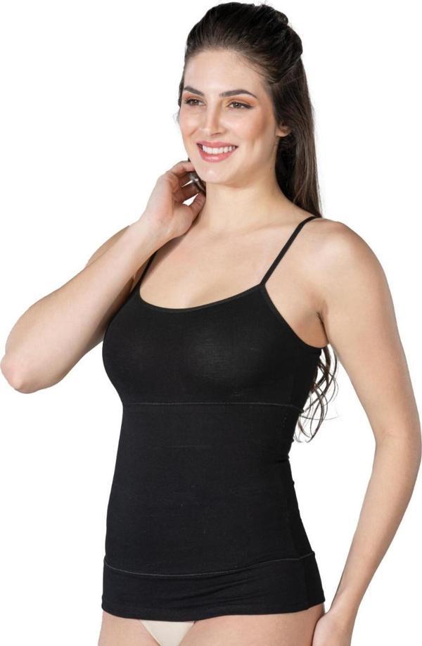 Emay Siyah Mı 1401 Modal Cotton Kadın Atlet Korse - Image 1