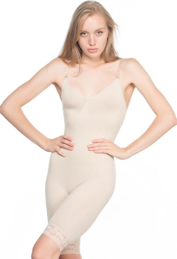 Emay Ten Mı 2031 Paçalı Dantelli Boy Korse - Image 1