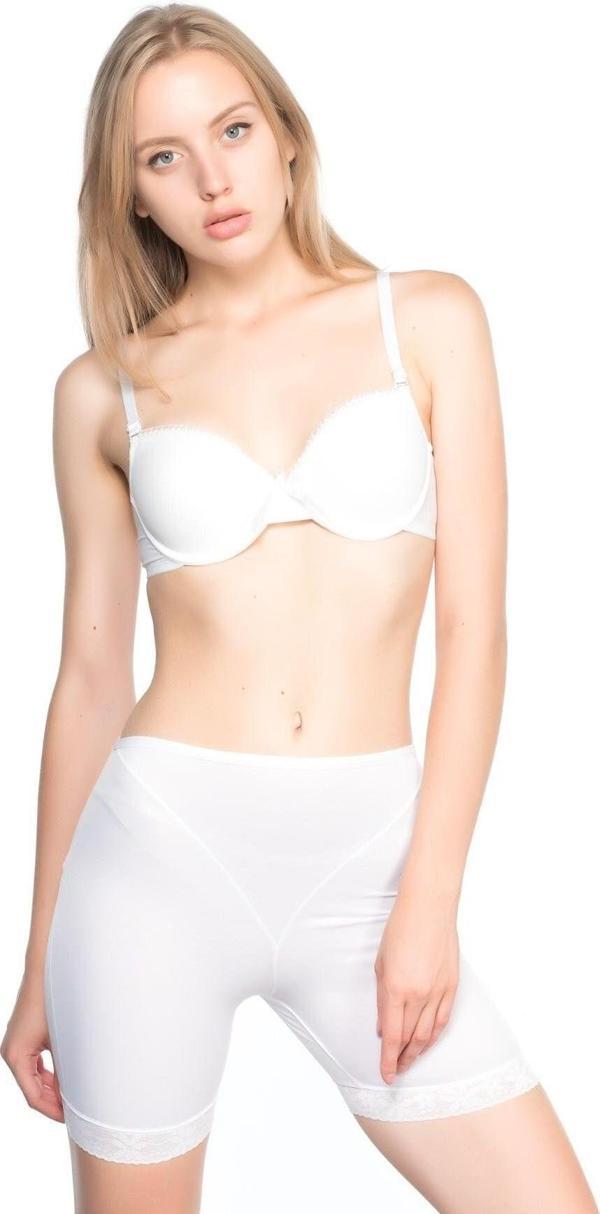 Emay Beyaz Mı 2002 Paça Dantelli Pop Up - Image 1