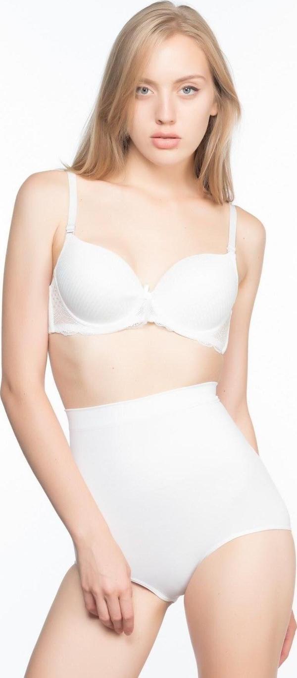 Emay Beyaz Mı 7024 Yüksek Bel Slip Korse - Image 1