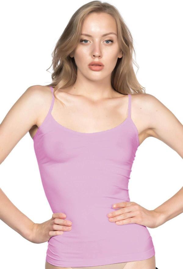 Emay Pembe Mı 5011 Soft Ripli Atlet - Image 1