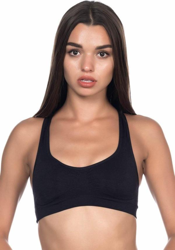 Emay Siyah Mı 4025 Pedli Sporcu Büstiyer - Image 1