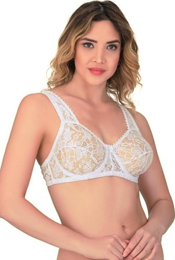 Emay Ten Mı 178 B Balenli Dantelli Sütyen - Image 1