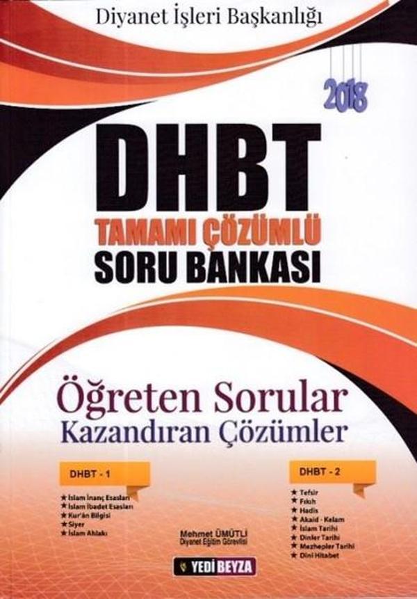 2018 DHBT Tamamı Çözümlü Soru Bankası Öğreten Sorular - Yedi Beyza - Image 1