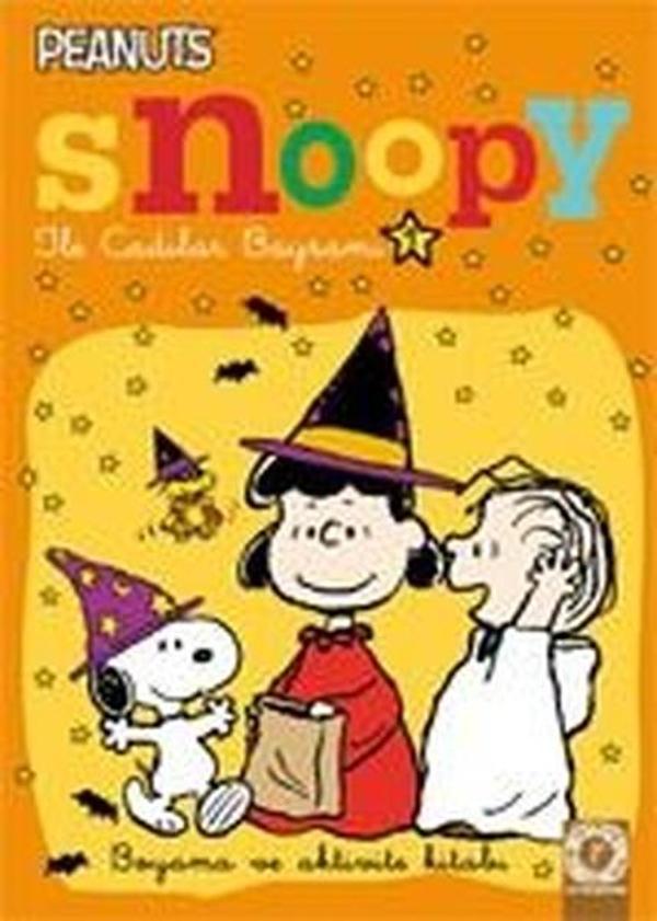 Snoopy ile Cadılar Bayramı 1-Boyama ve Aktivite Kitabı - Artemis Çocuk - Image 1