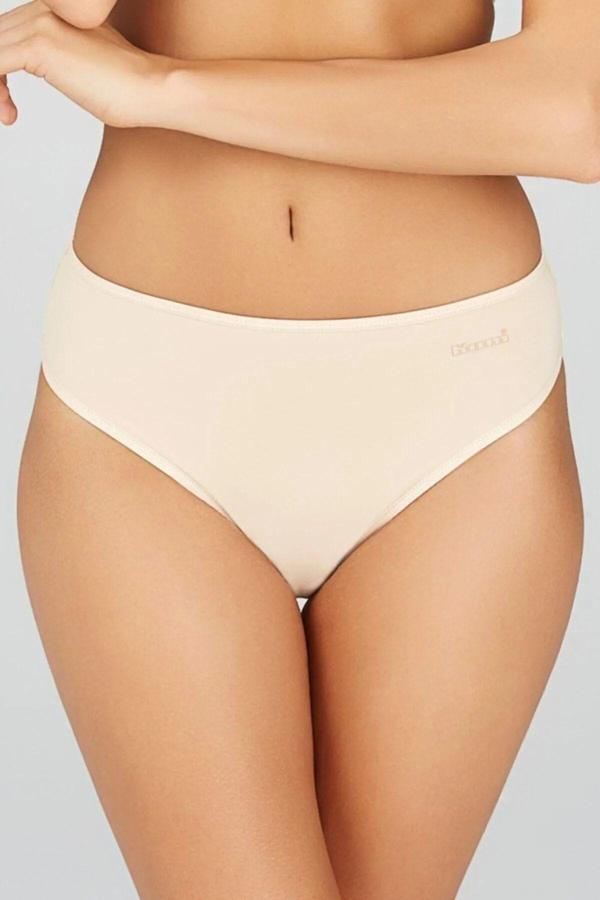 Kom Kadın Ten Basic 2'Li Slip 41Bk10131 - Image 1