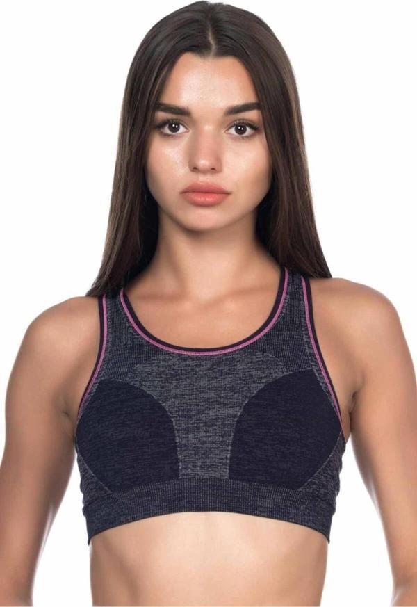 Emay Lacivert Mı 4026 Double Sporcu Büstiyer - Image 1