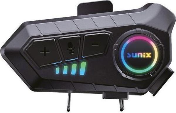 Sunix 1000 Mah IPX6 Su Geçirmez V5.3 Intercom Motosiklet Kask Kulaklığı NTR-101 - Image 1