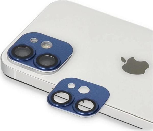 iPhone 11 Pers Alüminyum Kamera Lens - Lacivert - Image 1