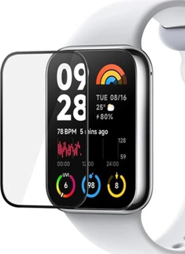 Xiaomi Smart Band 8 Pro Polymer Nano Ekran Koruyucu - Şeffaf - Image 1