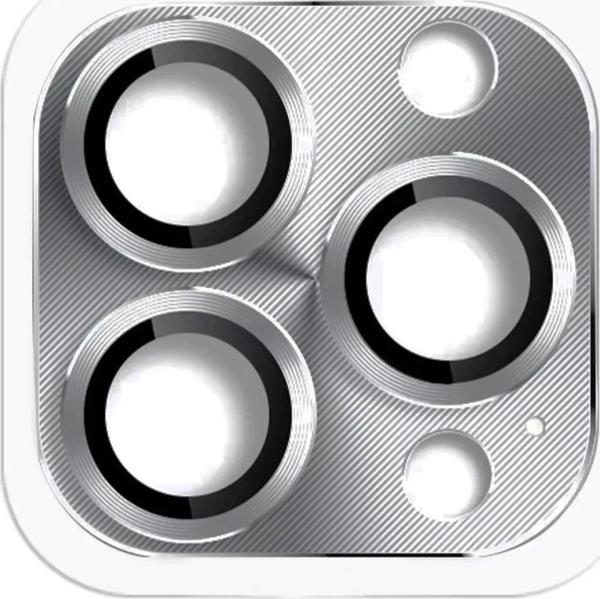 iPhone 16 Pro Max Pers Alüminyum Kamera Lens - Gri - Image 1