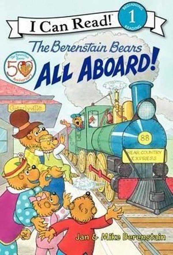 The Berenstain Bears: All Aboard! (I Can Read Level 1) - Harper Collins US - Image 1