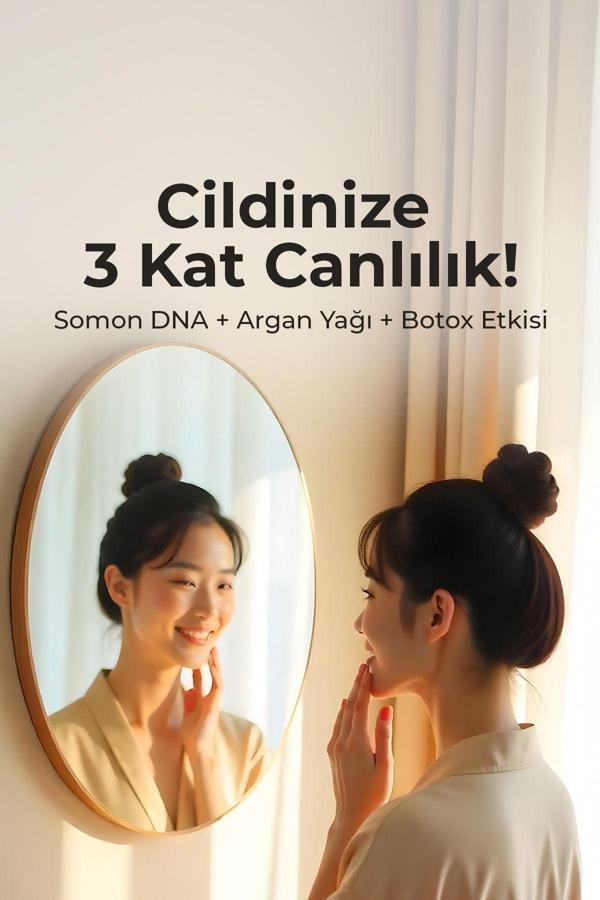 3X PDRN Botul Ceramic Serum Sodium DNA Botoks Etkili Doku Onarıcı Serum Kore 30ml - Image 1