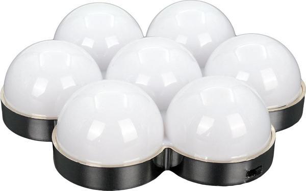 7 Ledli 12V 3W RGB İç Mekan Tavan Aydınlatma Disko Ledi - Image 1