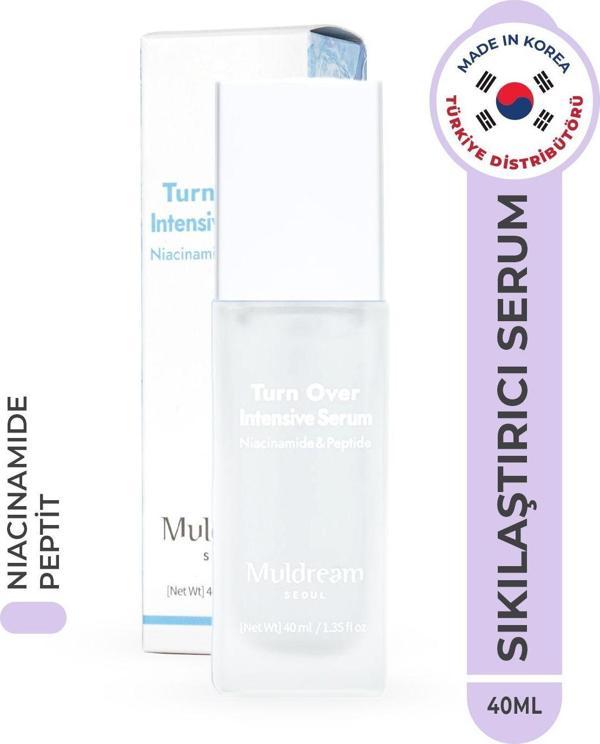 Muldream Turn Over Intensive Serum Niacinamide Ve Peptid Sıkılaştırıcı Yenileyici Serum Kore 40Ml - Image 1