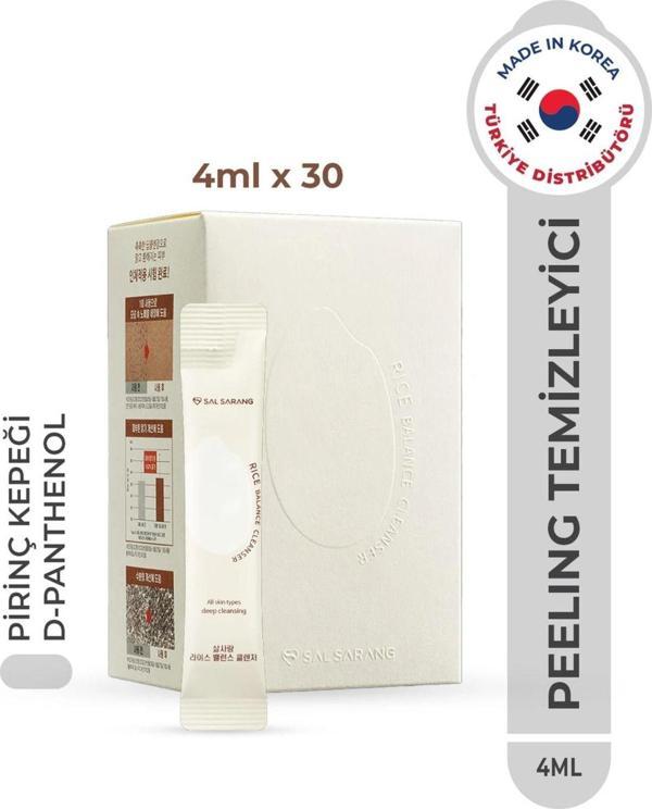 Pemvia Salsarang Rice Balance Cleanser Peeling Etkili Gözenek Temizleyici 4Ml X 30Pcs - Image 1