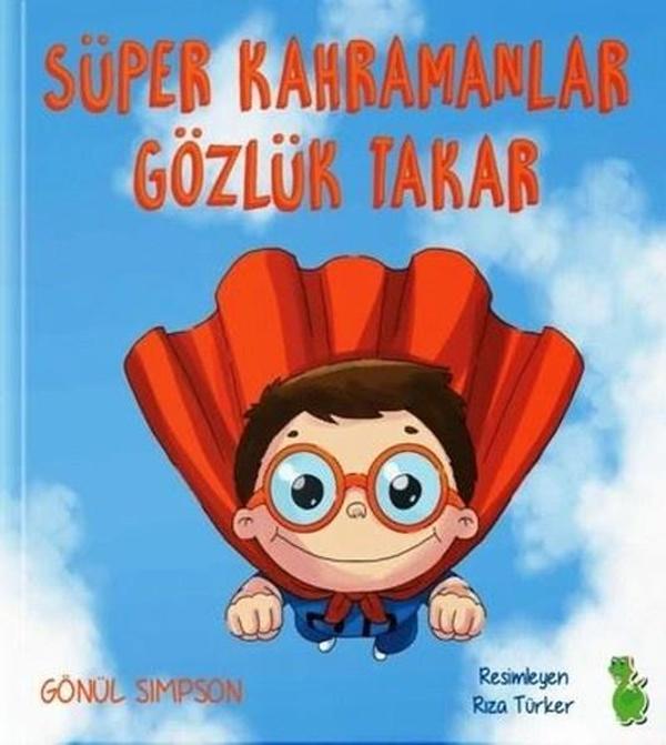 Süper Kahramanlar Gözlük Takar - Yeşil Dinozor - Image 1