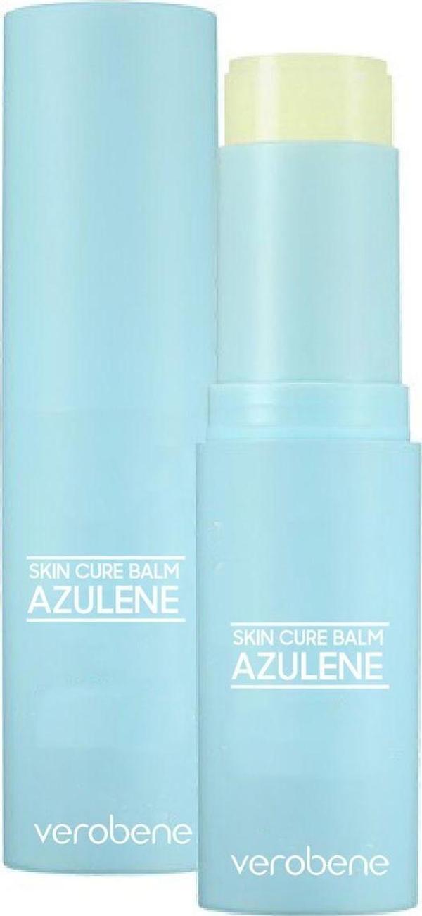 Verobene Azulene Skin Cure Balm Kolajenli Yatıştırıcı Yoğun Nemlendirici Stick Kore 10G - Image 1